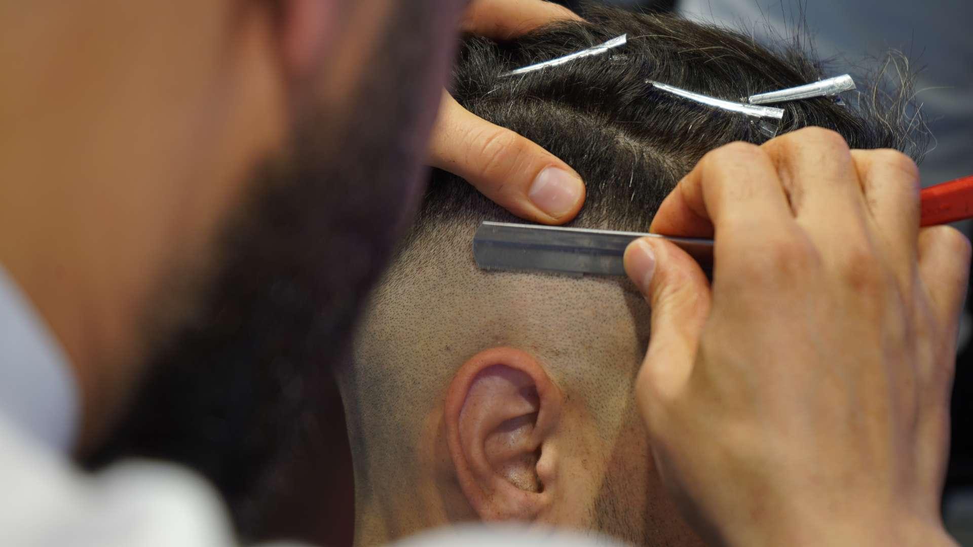 Straight razor detailing