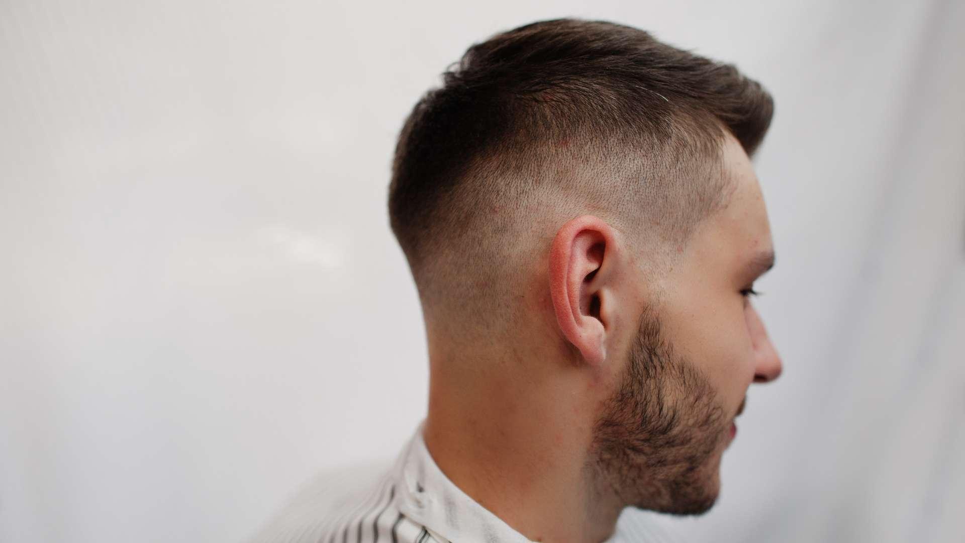Precision fade haircut